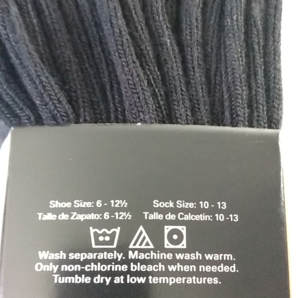 GOLDTOE AQUAFX MOISTURE CONTROL ULTRA SOFT DRESS SOCKS 4 PAIR SET SIZE 1… - Picture 4 of 7